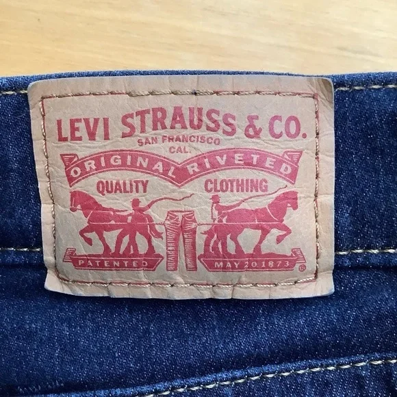 LEVI'S 314 Shaping Straight Jeans Size 29 - Picture 7 of 11